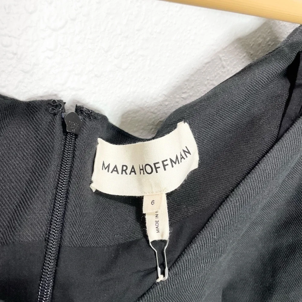 Mara Hoffman Namari Dress In Black 6 NWT - Picture 8 of 11